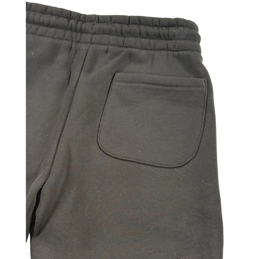 NWT‎ True Religion Boys Black Logo Sweat Shorts Size S Horseshoe Drawstring